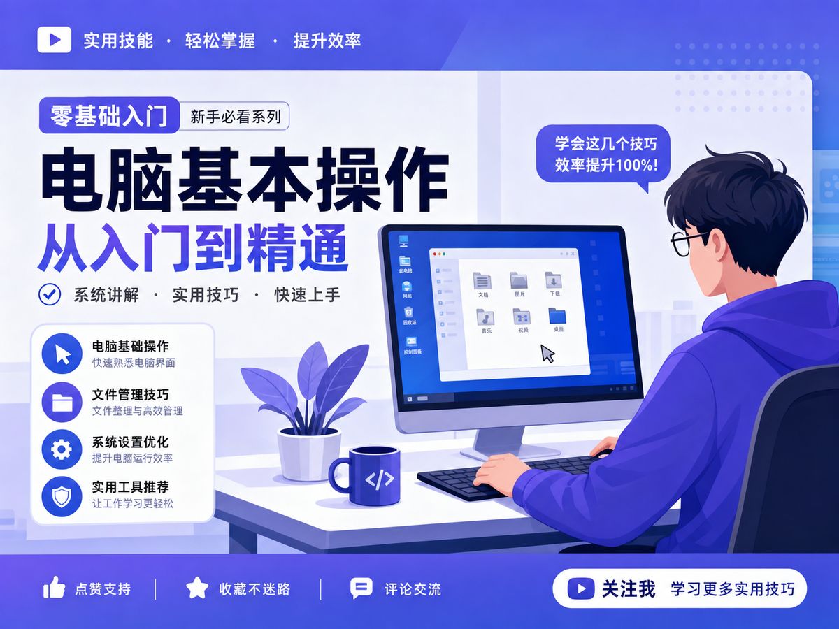 91电脑技能动漫教程